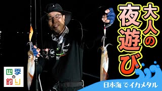 日本海でイカメタルゲーム好調　良型ケンサキイカを釣りましょう！【四季の釣り/2024年7月19日放送】