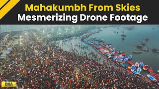 Mahakumbh 2025: Kumbh Mela Like Never Before; Stunning Drone Footage Of Kumbh | Shahi Snan Prayagraj