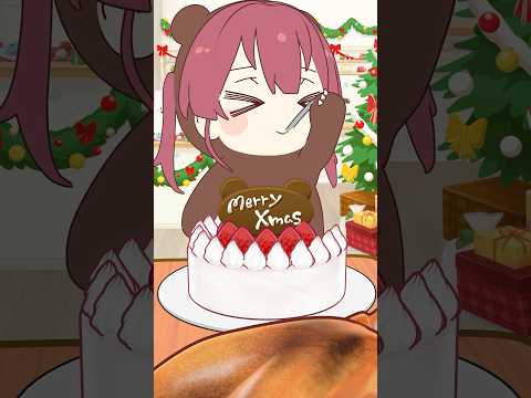 【ASMR】クマリンクリスマス🎄🎂🎁#shorts