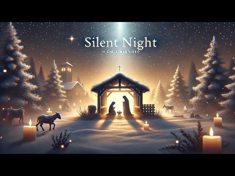 SILENT NIGHT | Sing along with Lyrics | Christmas Carol #christmassongsandcarols #merrychristmas