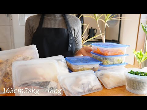 1-week winter diet recipes | Meal prep for dinner | 5 main dishes + 3 side dishes