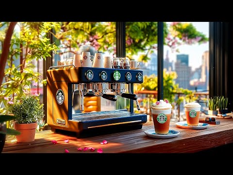 【作業用 bgm スタバ 広告なし】3月の最高のスターバックスでジャズのを楽しむ🌸LIVE Starbucks Jazz Work🍃カフェ春のジャズミュージック気分でしっかり集中！月曜日の朝のBGM