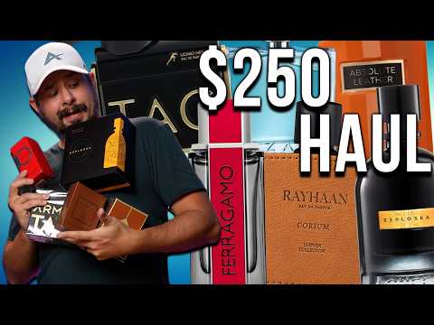 $250 Clone Designer & Niche Fragrance Haul - New Armaf Rayhaan + MORE