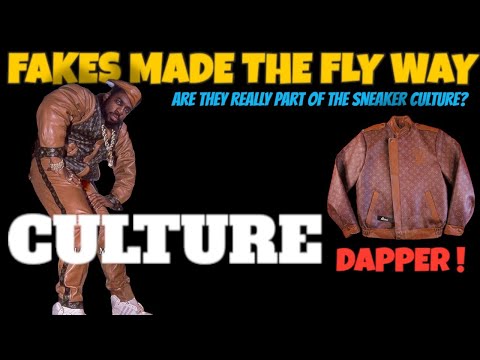 FAKE SNEAKERS AND CUSTOM CLOTHING MADE THE CULTURE COOL ?