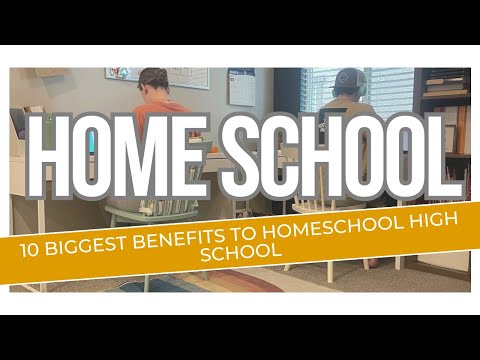 10 BIGGEST BENEFITS TO HOMESCHOOLING HIGH SCHOOL||MOM OF A HOMESCHOOL GRAD