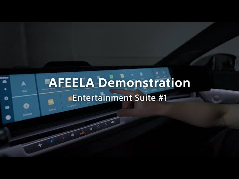 (Japanese) AFEELA Demonstration - Entertainment Suite #1 -