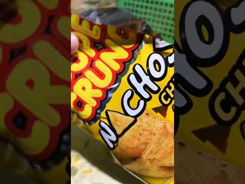 Super Crunch Nacho Chips #chips #supercrunch #junkfood #eating #food #reels #shorts