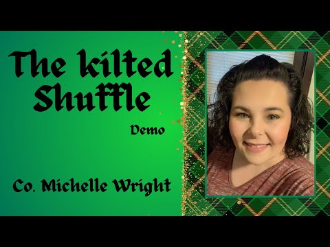 The kilted shuffle official line dance demo Beginner choreography by Michelle Wright