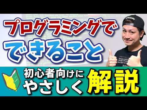 プログラミングで出来ること🔰何が作れる？人生に与えるメリットは？