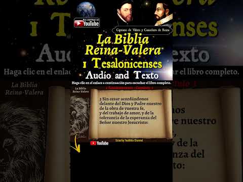 NT10~Libro de 1 Tesalonicenses  La Biblia Reina-Valera | God is Spirit, Truth & Love #youtubeshorts