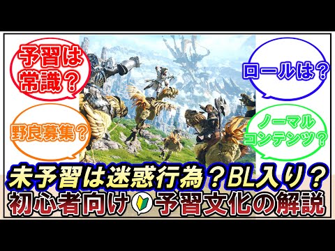 【FF14】予習って必要なの？初心者向けに予習文化解説【若葉】