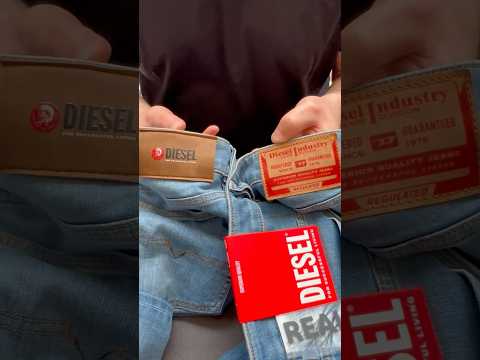 Fake vs Real Diesel Jeans