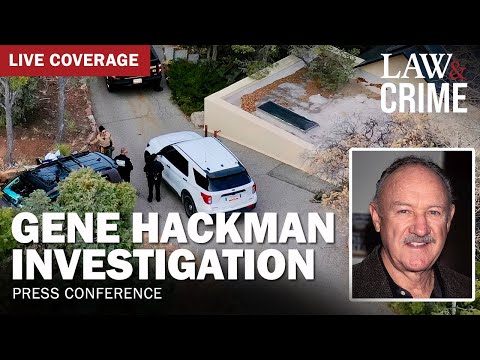 LIVE: Gene Hackman Death Investigation - Press Conference