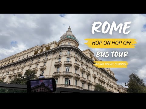 Rome: Hop on hop off bus tour Experience!