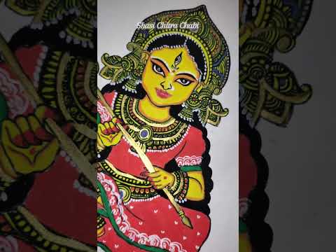 radha krishna and ganesh durga drawing  // maa durga and ganesh drawing