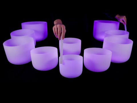 Crystal Bowls for Deep Sleep 🌀 Soothing Aura Renewal 432 Hz