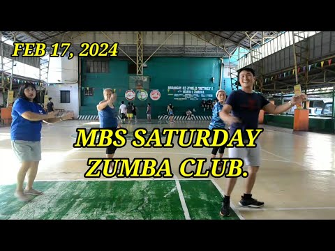 FEB.17, 2024. MBS SATURDAY ZUMBA CLUB.