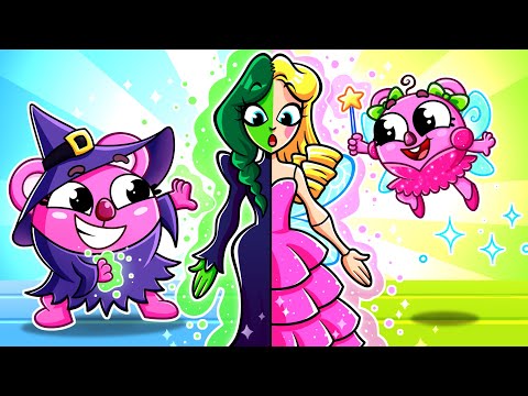 Pink Fairy or Green Witch ✨My Doll Come to Life | Kids Songs 🐱🐨🐰🦁 And Nursery Rhymes by Baby Zoo