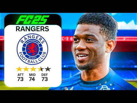 I Rebuilt Rangers.. in the Premier League! 🏴󠁧󠁢󠁥󠁮󠁧󠁿