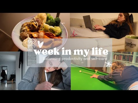 PhD Student Weekly Vlog - Balancing Productivity and Self Care