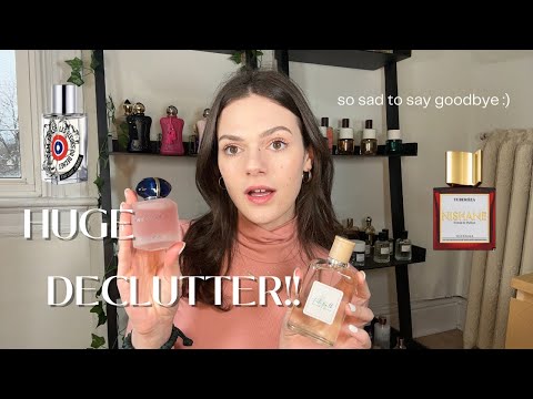 decluttering my perfumes