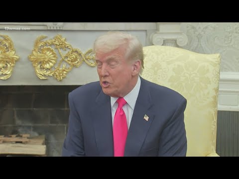 President Trump reacts to increased retaliatory tariffs from European Union