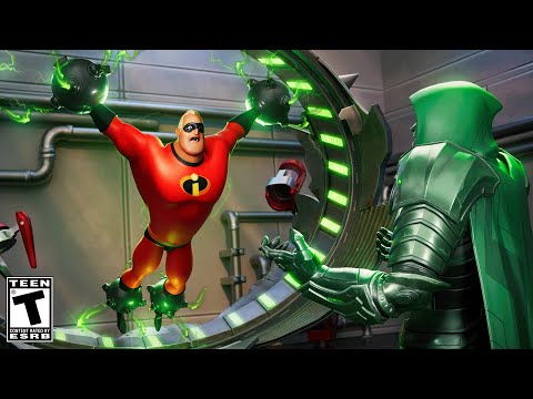 Mr Incredible ORIGIN STORY - Fortnite's Superhero Dad..