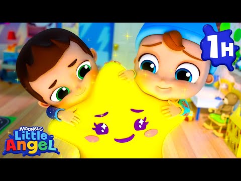 Twinkle Twinkle Little Boo Boo⭐| Little Angel | Kids Cartoons & Nursery Rhymes | Moonbug Kids