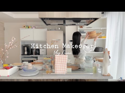 Kitchen makeover and organization of Japanese living alone｜IKEA kitchen essentials VLOG