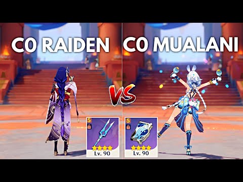 Who is the BEST F2P DPS?? Mualani vs Raiden Shogun!! Genshin Impact