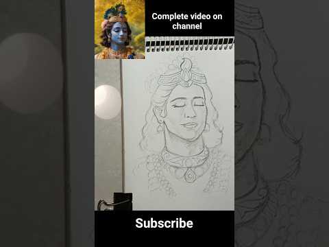 complete tutorial on channel #krishna #krishnaart #krishnasketch #krishnapainting #krishnastatus