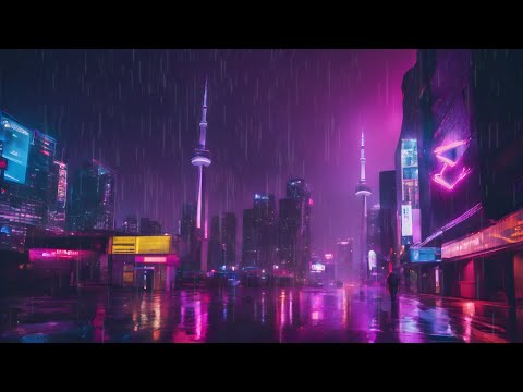 raining in toronto ☔️ music to calm you down | lofi hip-hop + chill beats to relax/sleep/study