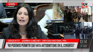 🗣 "El antisionismo también es antisemitismo" - Sabrina Ajmecht