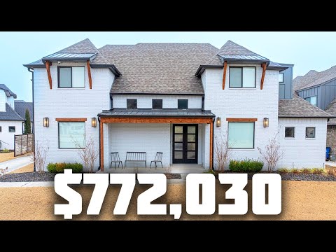 Luxury 2022 Construction Home Tour | Tulsa Oklahoma