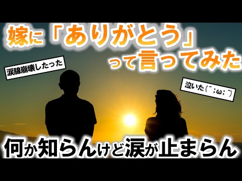 【2ch感動スレ】恋愛名作SS。結婚７年目の嫁にありがとうって言ってみた。両親が突然他界し弟を大学に通わせるため懸命に働く報告者。全てを見守る彼女との運命は・・【ゆっくり解説】