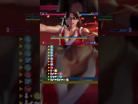 Mai Jab Cashout Combo (3895) #shorts #streetfighter #StreetFighter6 #スト6