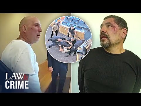 Bodycam: Family Demolishes Accused Killer in Vicious Courtroom Brawl