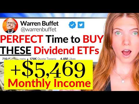 PERFECT Time to BUY THESE Dividend ETFs that PAY You EVERY MONTH