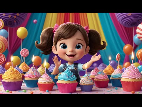 The Cupcake Parade Goes Marching On | Fun Nursery Rhyme for Kids | Sing-Along Song