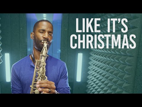 Saxophone Cover of "Like It's Christmas" by Nathan Allen