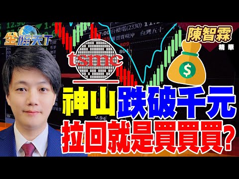 【精華】神山跌破千元 拉回就是買買買？ #陳智霖 #金臨天下 @tvbsmoney  20250310