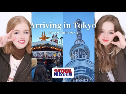 Arriving in Tokyo | Sky Tower | Photo Booth | Mario Hotel | Japan Vlog 3 | 도쿄 도착 | 스카이 타워 | 사진 부스