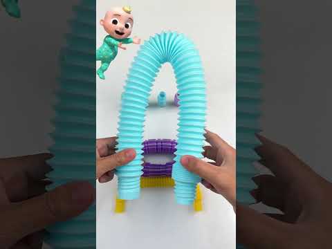 Showing POP-TUBE😮😀 #satisfyingvideos #relaxing #oddasmr #poptubesounds #creative #diy #cocomelon