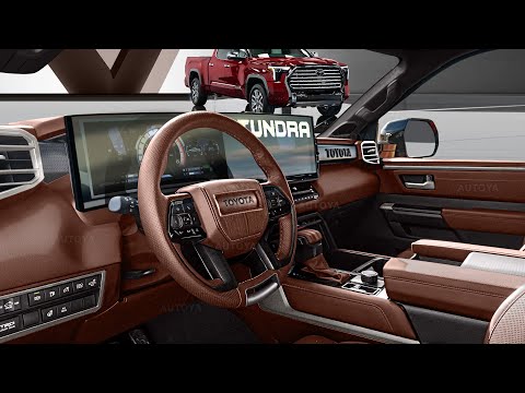 Refreshed 2025 Toyota Tundra - INTERIOR Facelift Preview