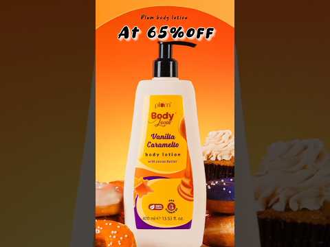 STEAL DEAL🔥Plum body lotion at ₹166 🔥😍| plum vanilla caramello body lotion ❤️ #shorts #shortsfeed