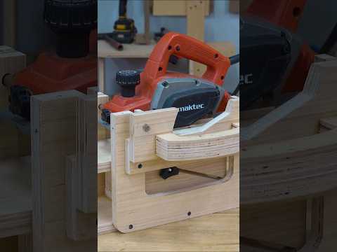 Amazing DIY Woodworking Benchtop Jointer #woodworking #diy #machine