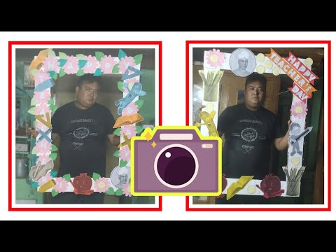 Special Teacher's day Frame / Selfie Point For School Event/ DIY projects @modikasundayvlogs9920