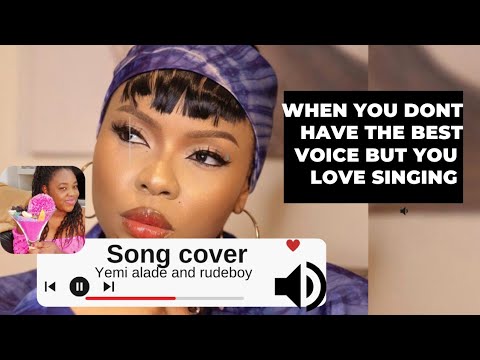 I tried singing yemi alade's song deceive (cover) deceive by #yemialade and #rudeboy