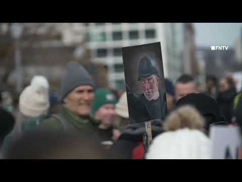 "Restore Foreign Aid NOW" protest led in Washington DC after USAID Shutdown