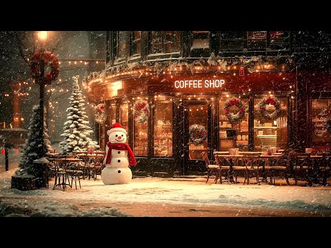 Jazz Café | A Winter Coffee Shop [Smooth Jazz, Relaxing Jazz]